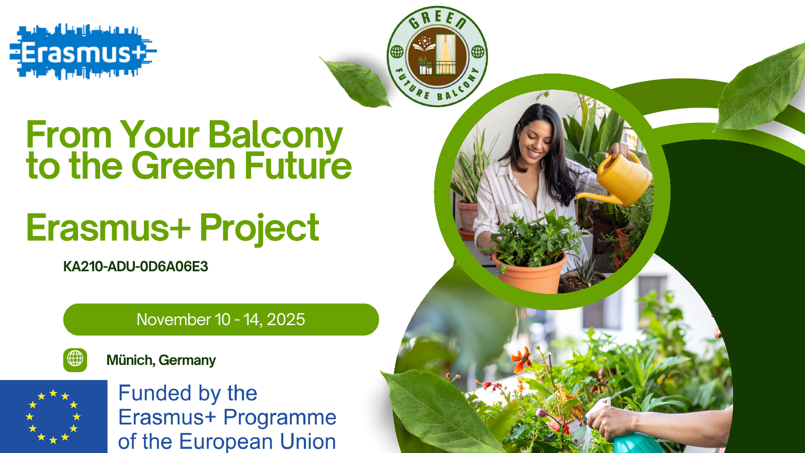 From Your Balcony to the Green Future — Erasmus+ Project