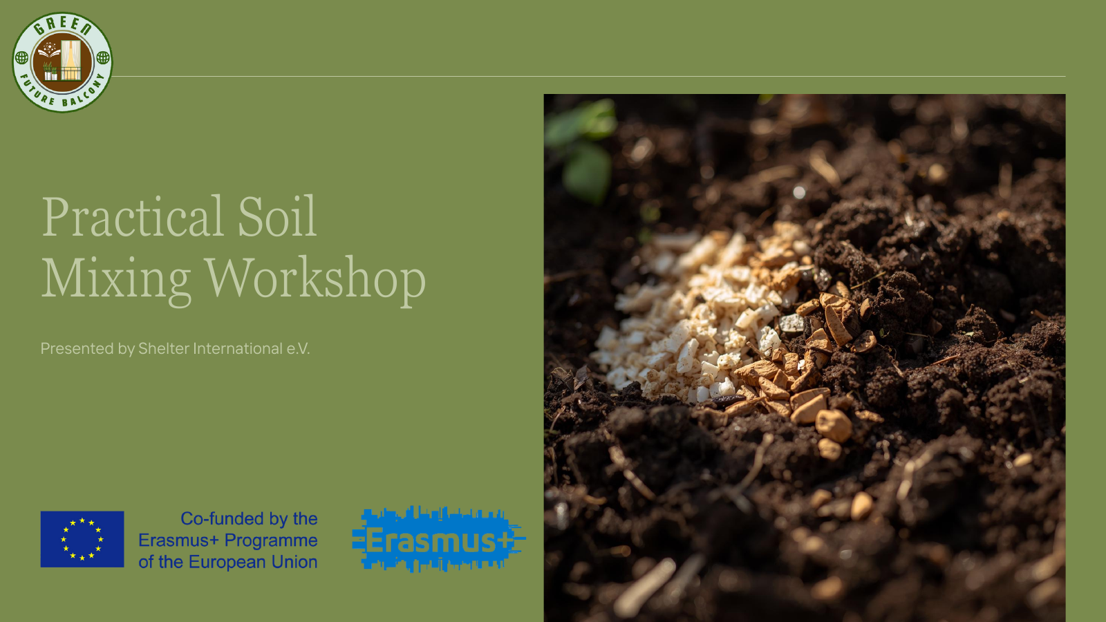 Practical Soil Mixing Workshop